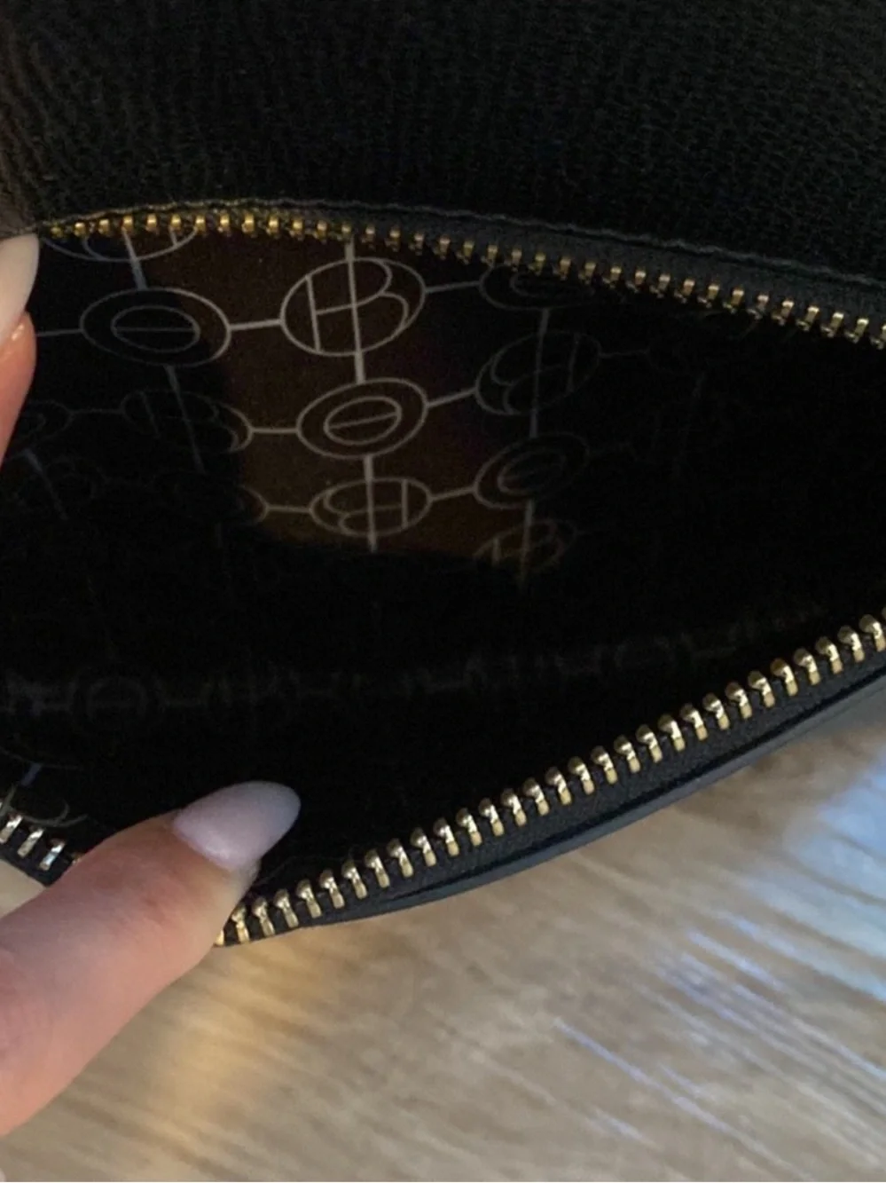 Henri Bendel Black Leather West 57th Backpack